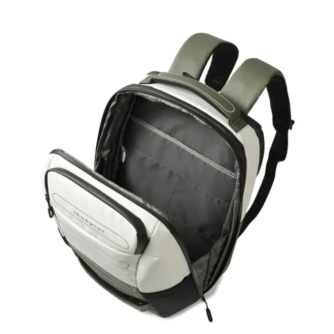 Outlet Hedgren Comby Performance Handle Laptop Backpack M 15.6" Expandable vaporous grey