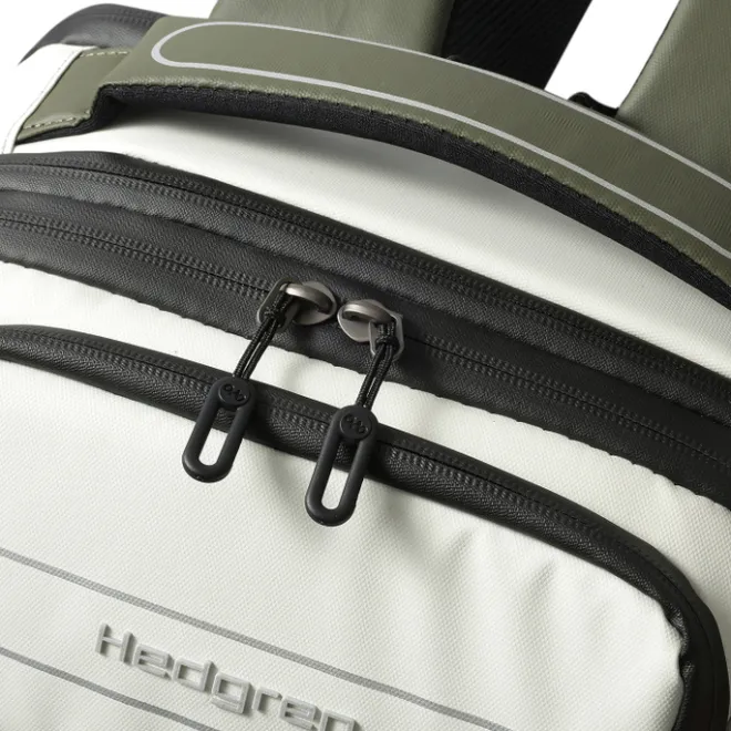 Outlet Hedgren Comby Performance Handle Laptop Backpack M 15.6" Expandable vaporous grey