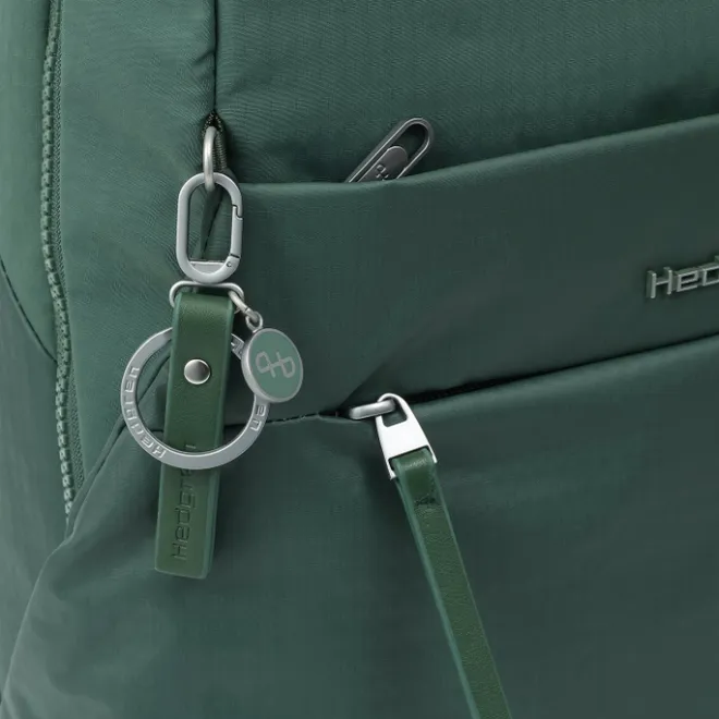 Best Hedgren Furo Tabi Cabin Laptop Backpack 15.6" duck green