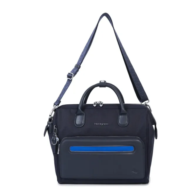 Discount Hedgren Galao RFID Briefcase 14" peacoat blue