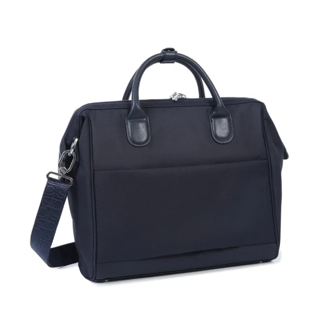Discount Hedgren Galao RFID Briefcase 14" peacoat blue