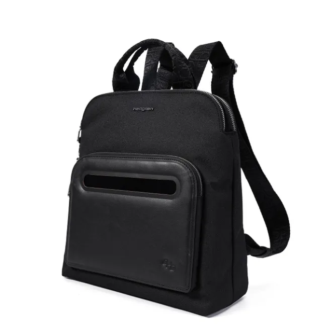 New Hedgren Latte RFID Backpack black