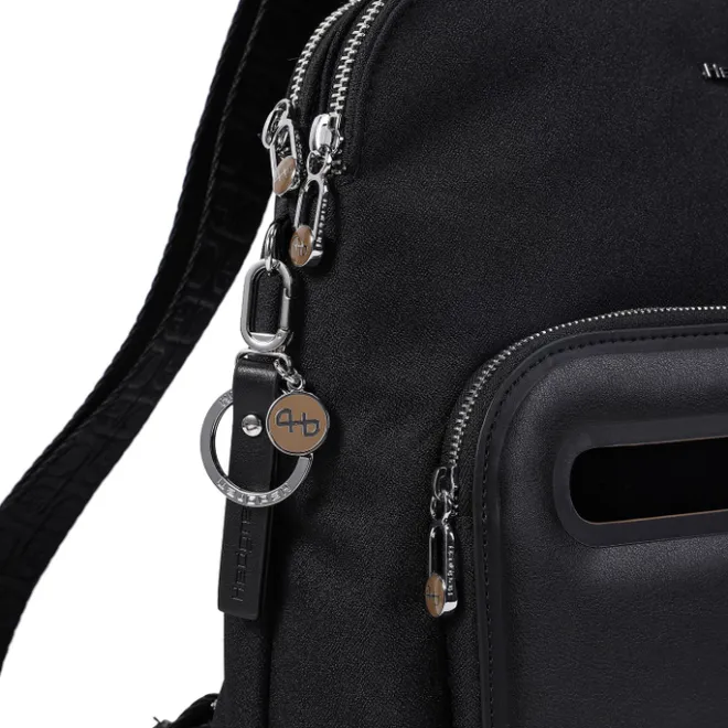 New Hedgren Latte RFID Backpack black