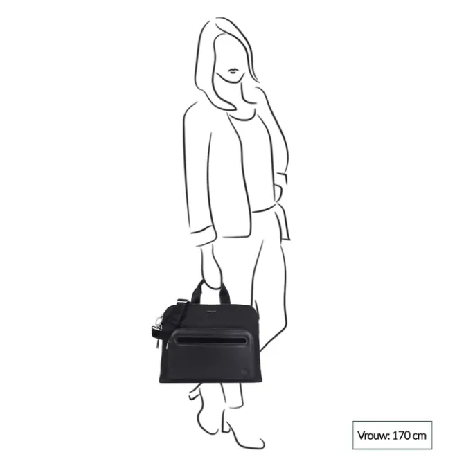 Discount Hedgren Lungo RFID Tote Bag black
