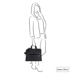Outlet Hedgren Lungo RFID Tote Bag peacoat blue