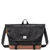 Sale Herschel Supply Co. Cove Messenger black/saddle brown