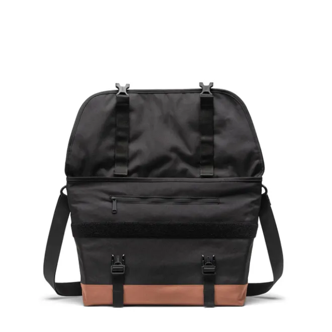 Sale Herschel Supply Co. Cove Messenger black/saddle brown
