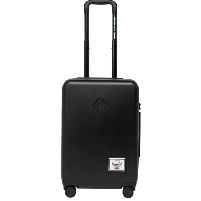 New Herschel Supply Co. Heritage Hardshell Large Carry On Luggage black
