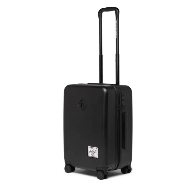 New Herschel Supply Co. Heritage Hardshell Large Carry On Luggage black