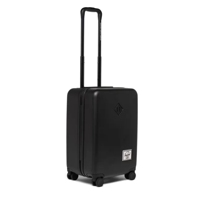 New Herschel Supply Co. Heritage Hardshell Large Carry On Luggage black