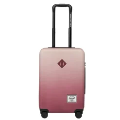 Discount Herschel Supply Co. Heritage Hardshell Large CarryOn Luggage oxblood red gradient