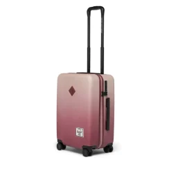 Discount Herschel Supply Co. Heritage Hardshell Large CarryOn Luggage oxblood red gradient