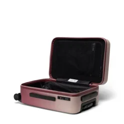 Discount Herschel Supply Co. Heritage Hardshell Large CarryOn Luggage oxblood red gradient