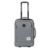 Herschel Supply Co. Heritage Softshell Large CarryOn Luggage raven crosshatch