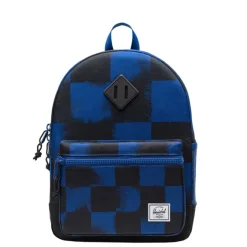 Sale Herschel Supply Co. Heritage Kids Backpack stencil checker sodalite blue