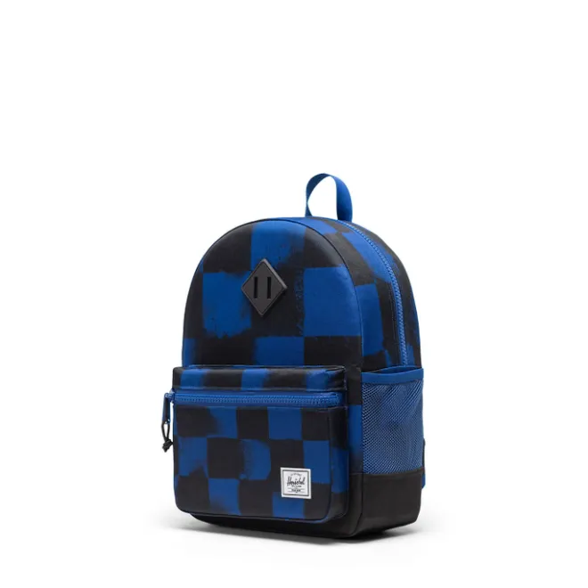 Sale Herschel Supply Co. Heritage Kids Backpack stencil checker sodalite blue