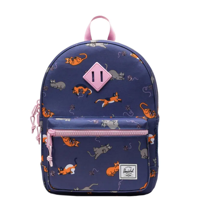 Hot Herschel Supply Co. Heritage Kids Backpack playing cats