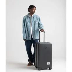 Best Herschel Supply Co. Heritage Hardshell Medium Luggage oxblood red gradient