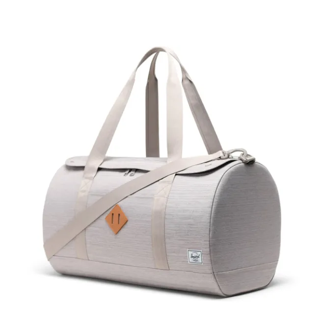 Discount Herschel Supply Co. Heritage Duffle light grey crosshatch