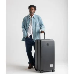 Sale Herschel Supply Co. Heritage Hardshell Large Luggage moonbeam