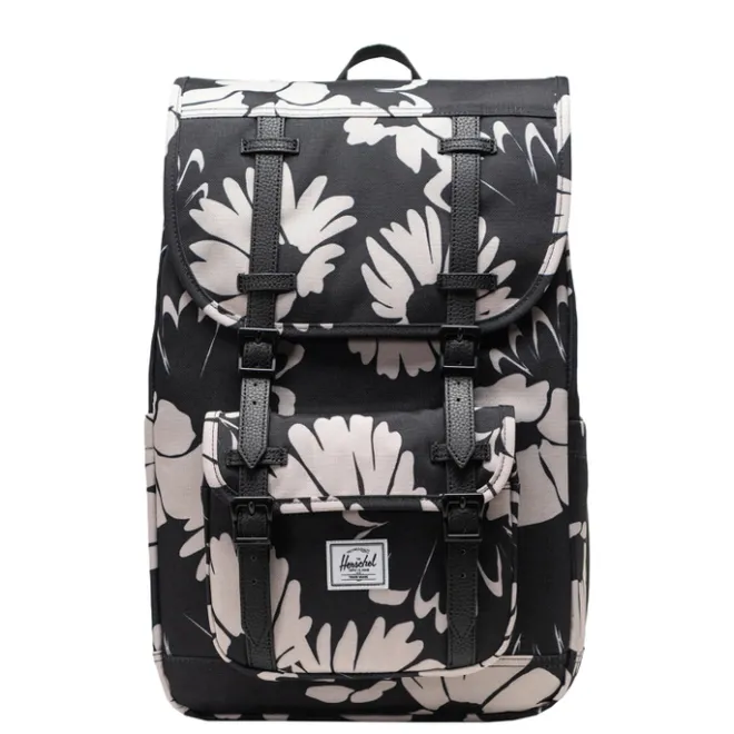 Discount Herschel Supply Co. Little America Mid Backpack graphic daisy