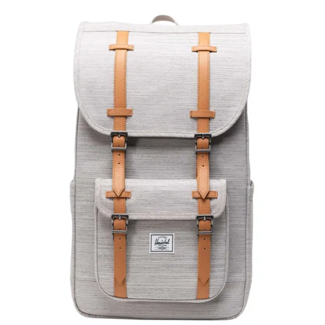 Online Herschel Supply Co. Little America Backpack light grey crosshatch