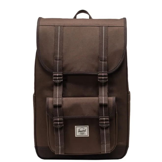 Discount Herschel Supply Co. Little America Mid Backpack brown slate-delicioso