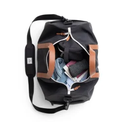Herschel Supply Co. Novel Duffle light grey crosshatch