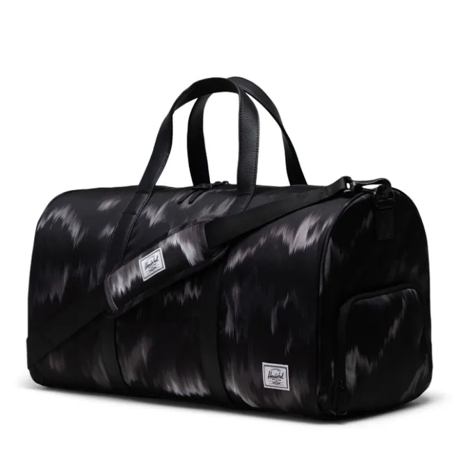 Best Herschel Supply Co. Novel Duffle blurred ikat black
