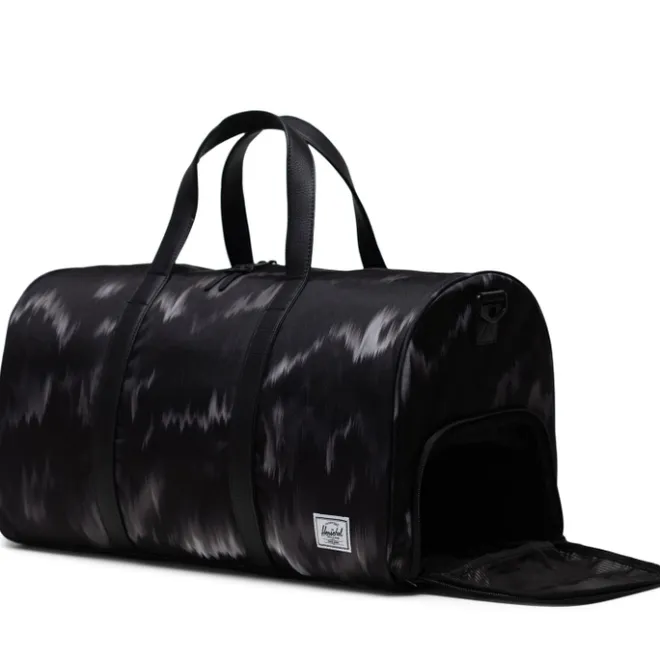 Best Herschel Supply Co. Novel Duffle blurred ikat black