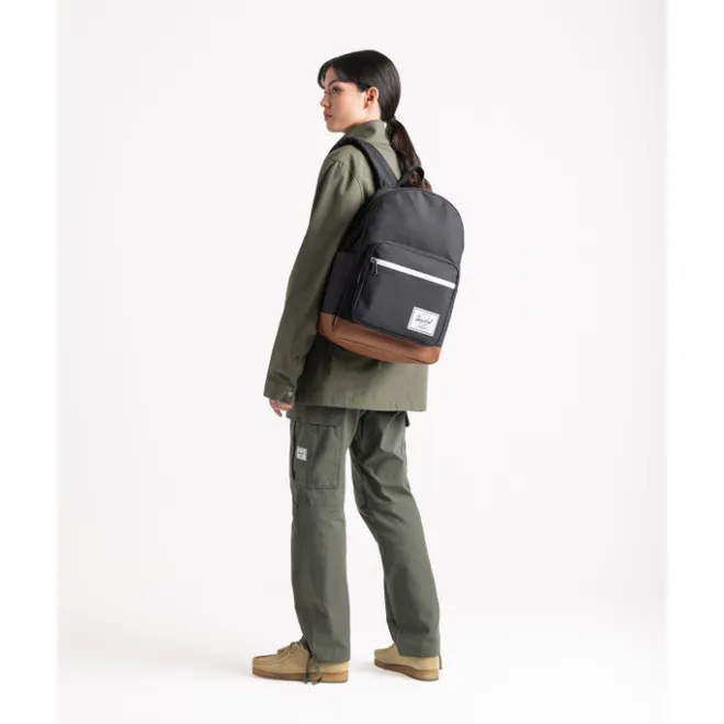 Clearance Herschel Supply Co. Pop Quiz Backpack raven crosshatch