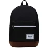 Discount Herschel Supply Co. Pop Quiz Backpack black/tan