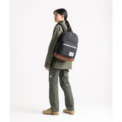 Discount Herschel Supply Co. Pop Quiz Backpack black/tan