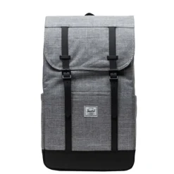Online Herschel Supply Co. Retreat Backpack raven crosshatch
