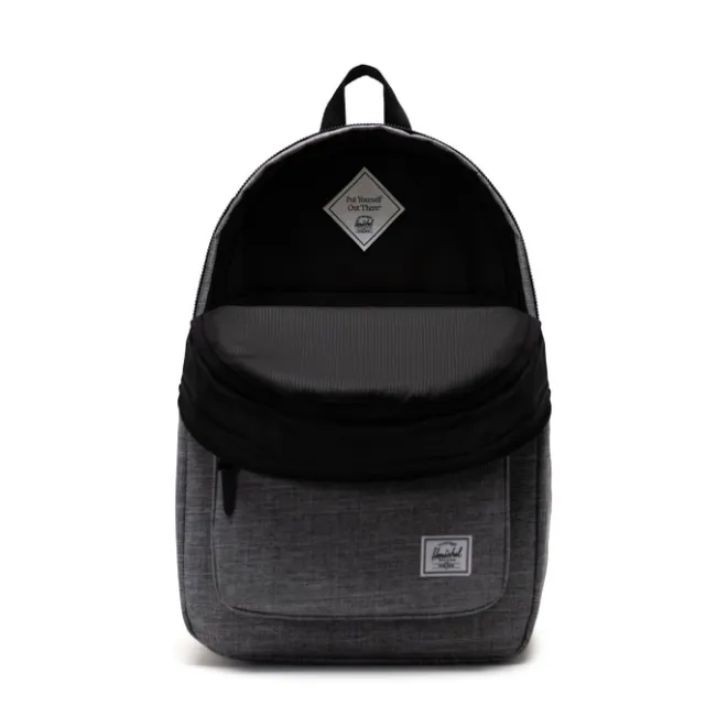 Sale Herschel Supply Co. Settlement Backpack raven crosshatch