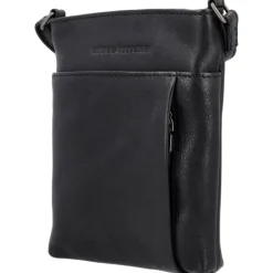 Outlet Hide & Stitches Earth Shoulderbag black