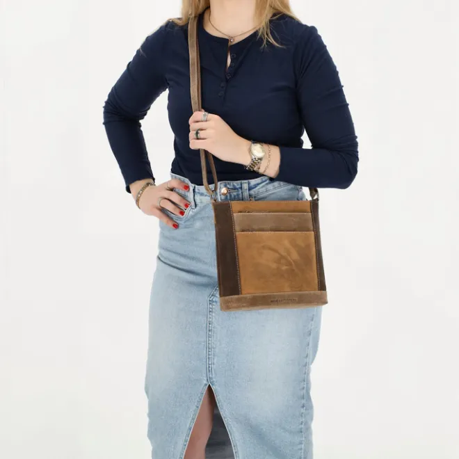 Outlet Hide & Stitches Himalaya Shoulderbag brown