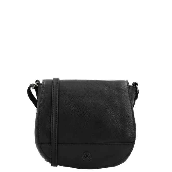 Best Hide & Stitches Idaho Crossbody Shoulderbag black
