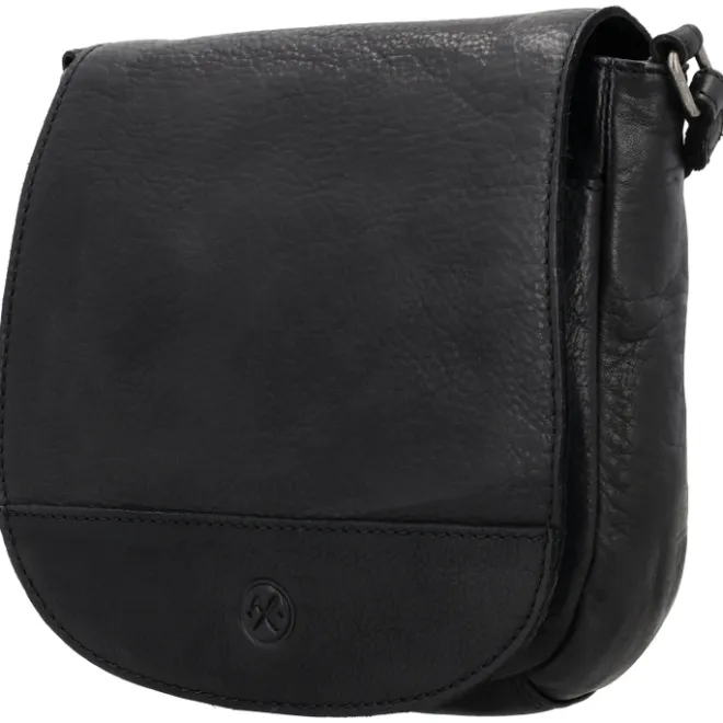 Best Hide & Stitches Idaho Crossbody Shoulderbag black