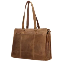 Outlet Hide & Stitches Idaho Eclipse Laptoptas bruin