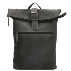 New Hide & Stitches Idaho Rolltop Backpack 15,6" black