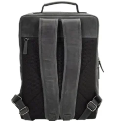 Discount Hide & Stitches Idaho Rustic Rugzak zwart