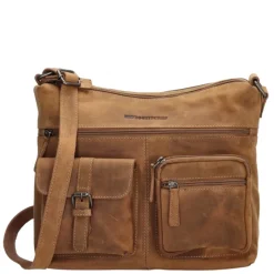 Outlet Hide & Stitches Idaho Shoulderbag brown