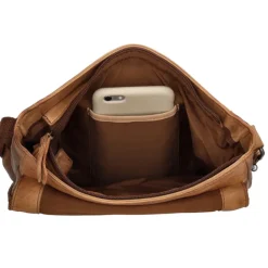 Best Hide & Stitches Idaho Shoulderbag cognac