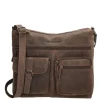 Online Hide & Stitches Idaho Shoulderbag darkbrown