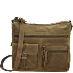 Sale Hide & Stitches Idaho Shoulderbag olivegreen