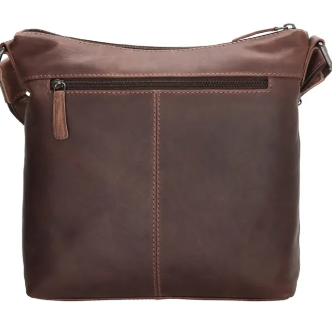 New Hide & Stitches Japura Shoulderbag Large dark brown