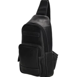 Hide & Stitches Japura Slingbag black