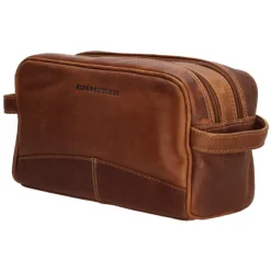 Clearance Hide & Stitches Japura Toiletbag cognac