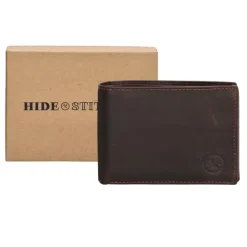 Clearance Hide & Stitches Japura Wallet darkbrown